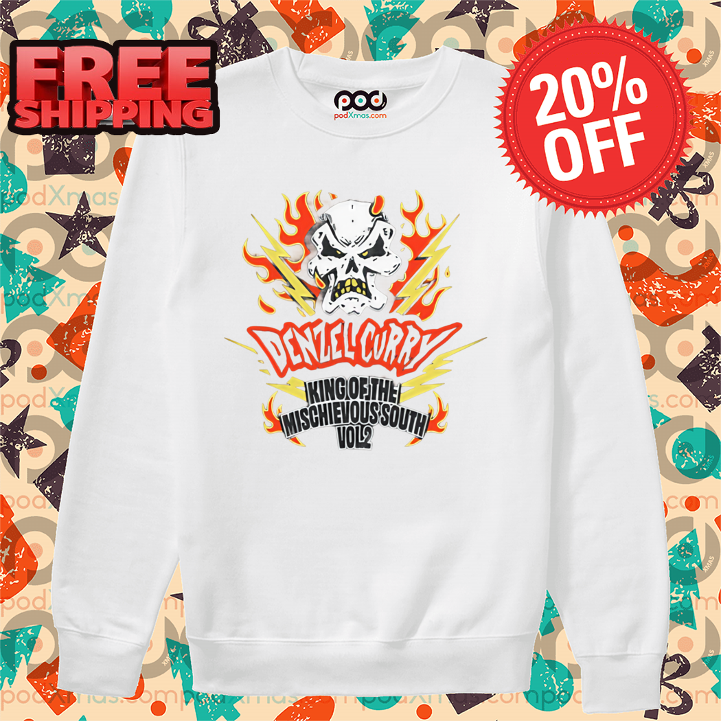 Skull Denzel Curry Kotms Ii King Of The Mischievous South Vol 2 Shirt
