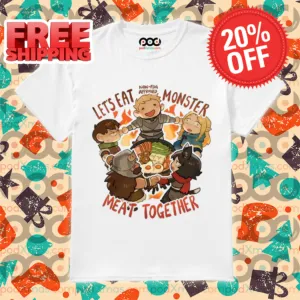 Dungeon Meshi Let’s Eat Monster Meat Together 2024 Shirt