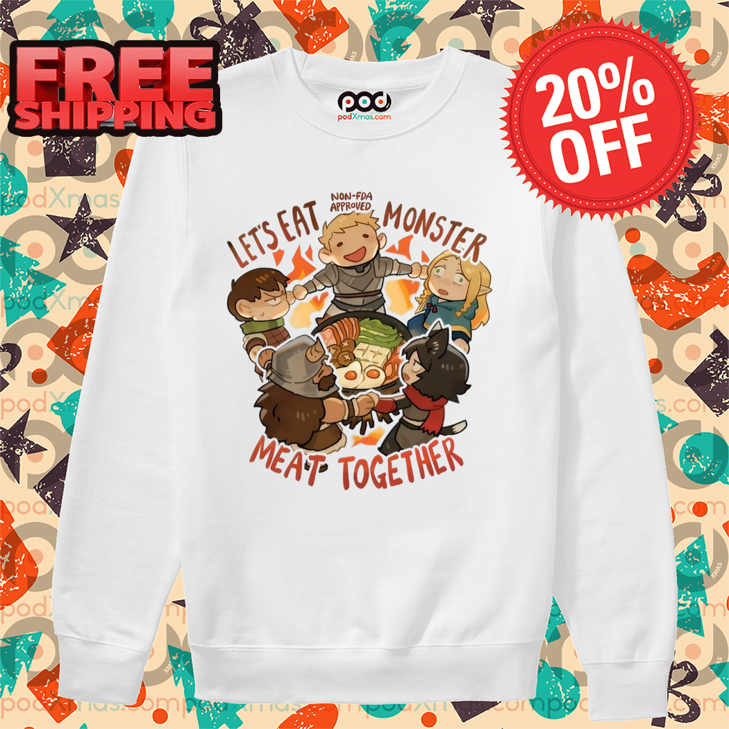 Dungeon Meshi Let’s Eat Monster Meat Together 2024 Shirt