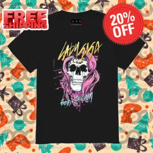 Skull Lady Gaga Born This Way Vintage 2024 Shirt