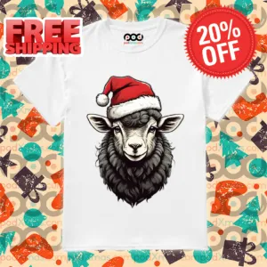 Sheep Christmas Hat 2024 Shirt
