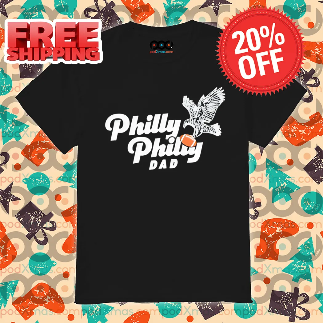 Nick Foles Wearing Philly Philly Dad Shirt