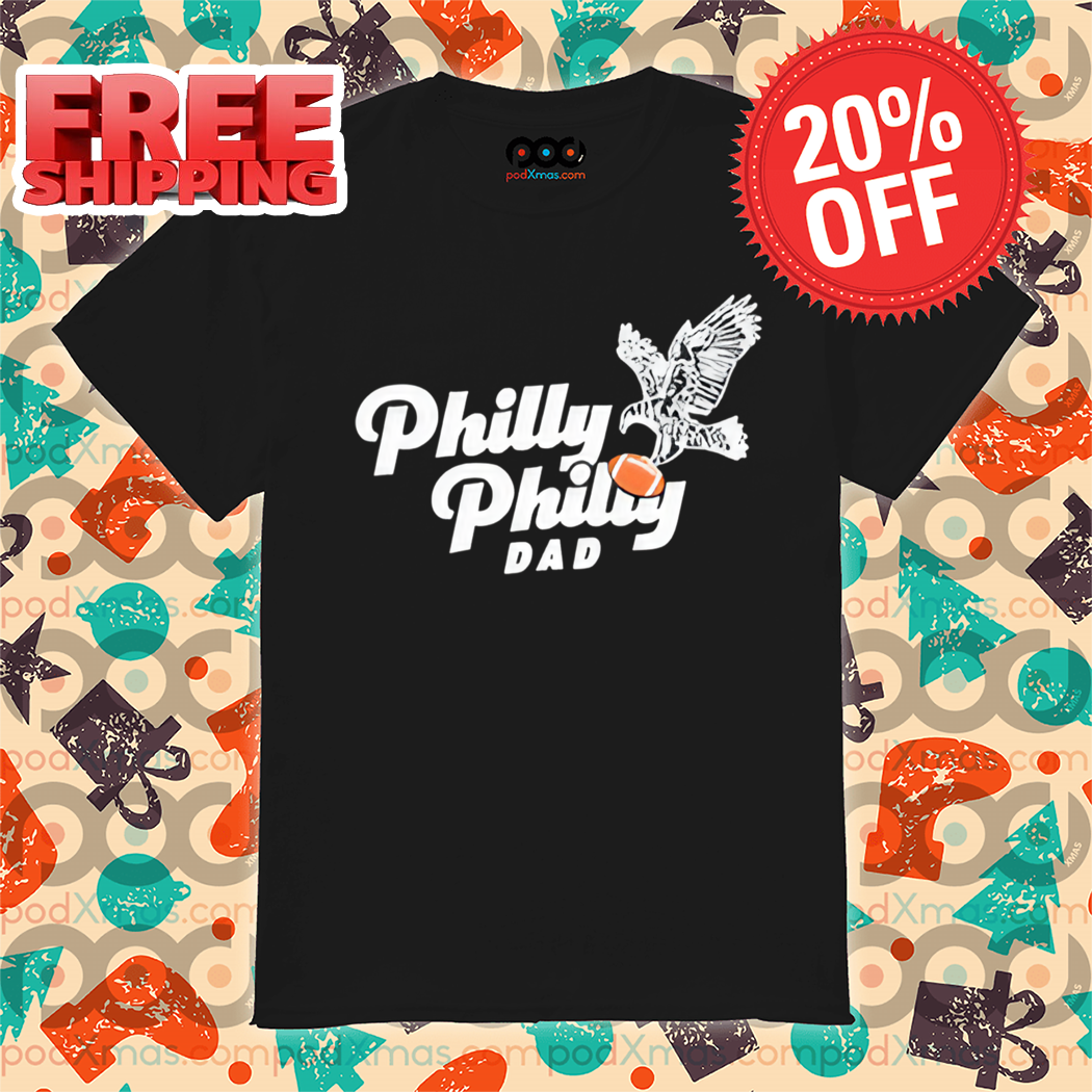 Nick Foles Wearing Philly Philly Dad Shirt