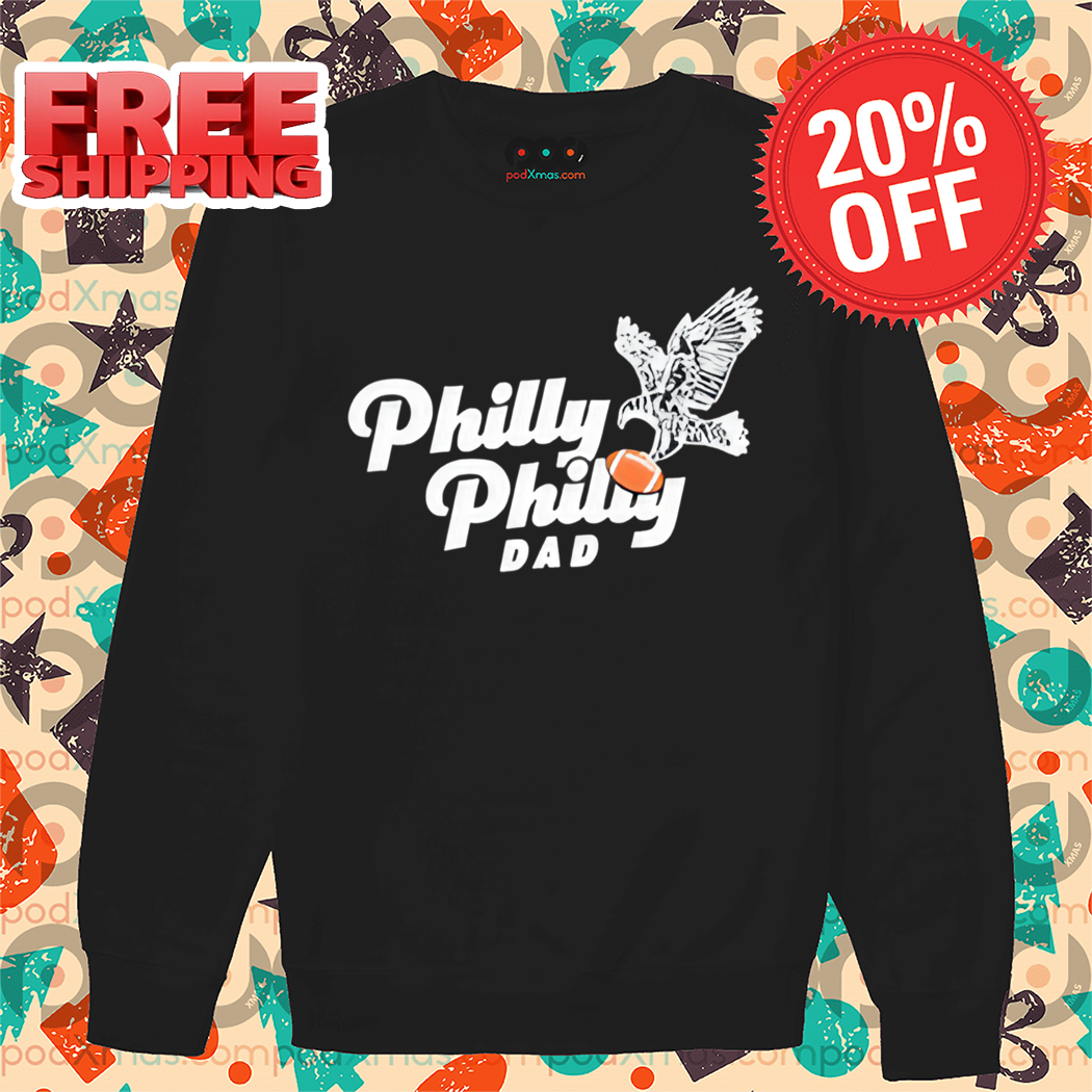 Nick Foles Wearing Philly Philly Dad Shirt
