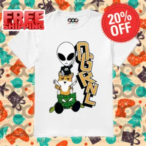 Ogrnl Aliens X Dog Mask Shirt