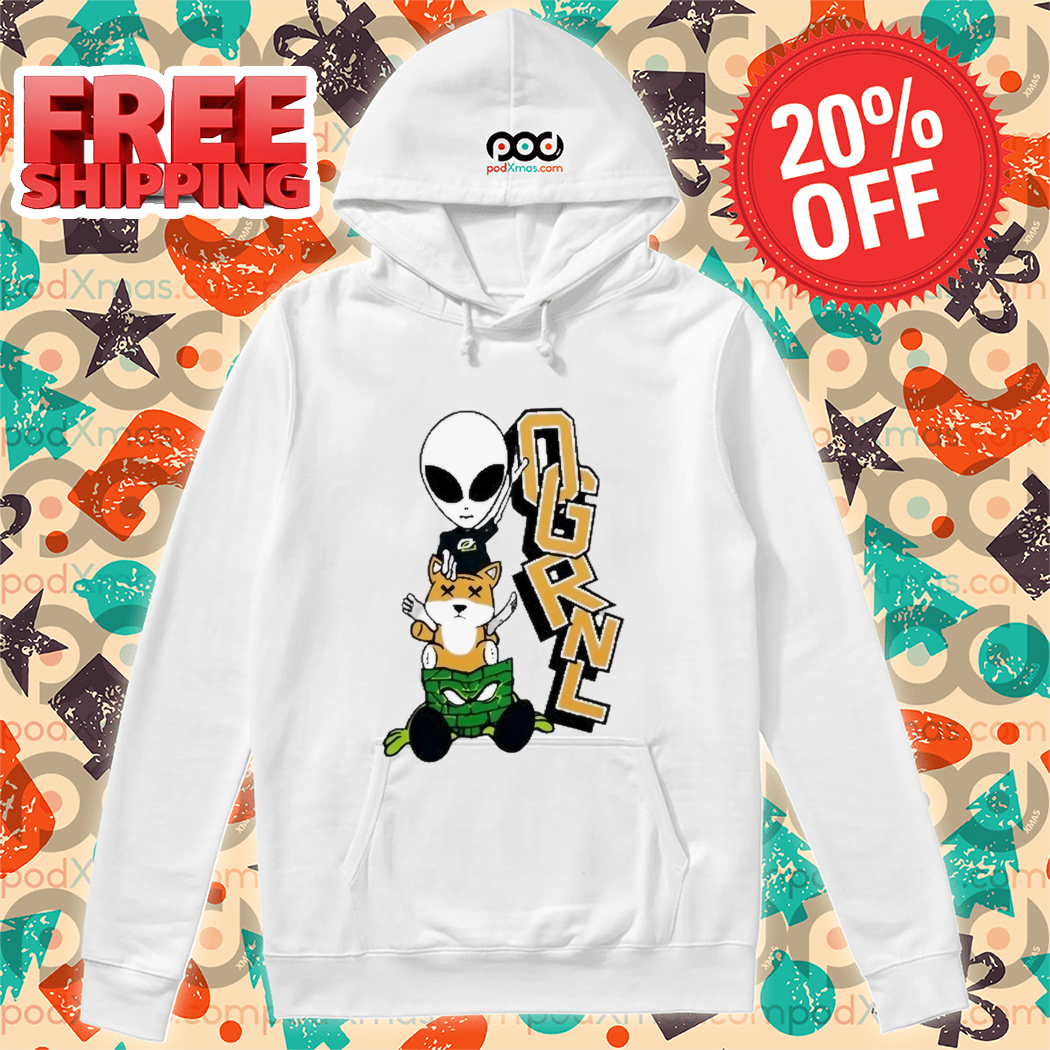 Ogrnl Aliens X Dog Mask Shirt