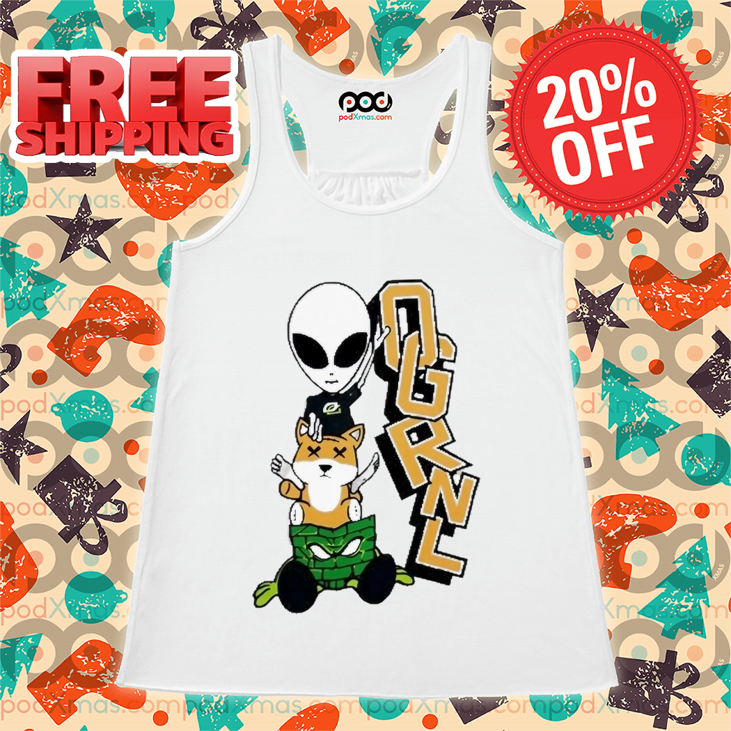 Ogrnl Aliens X Dog Mask Shirt