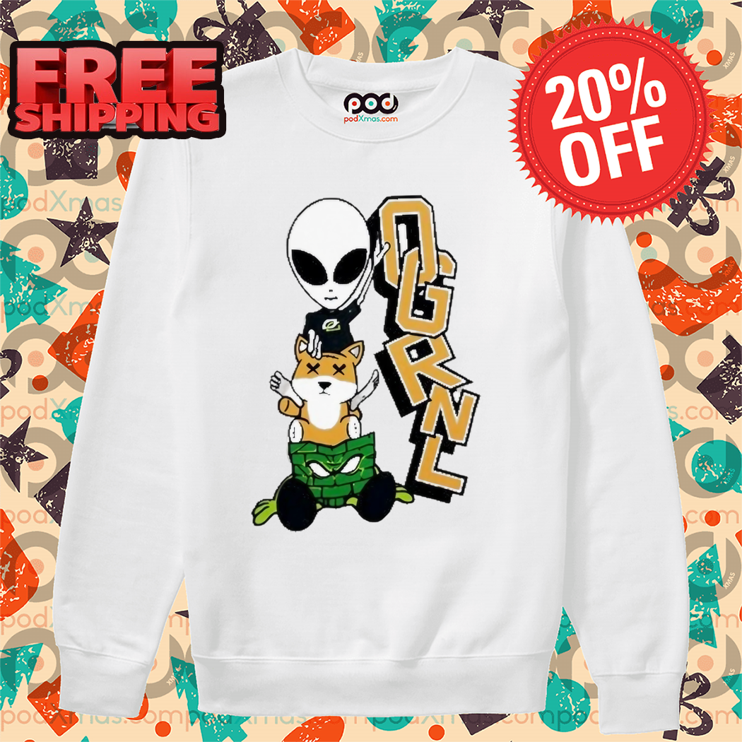 Ogrnl Aliens X Dog Mask Shirt