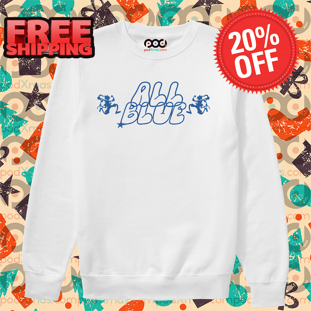 One Piece All Blue Shirt