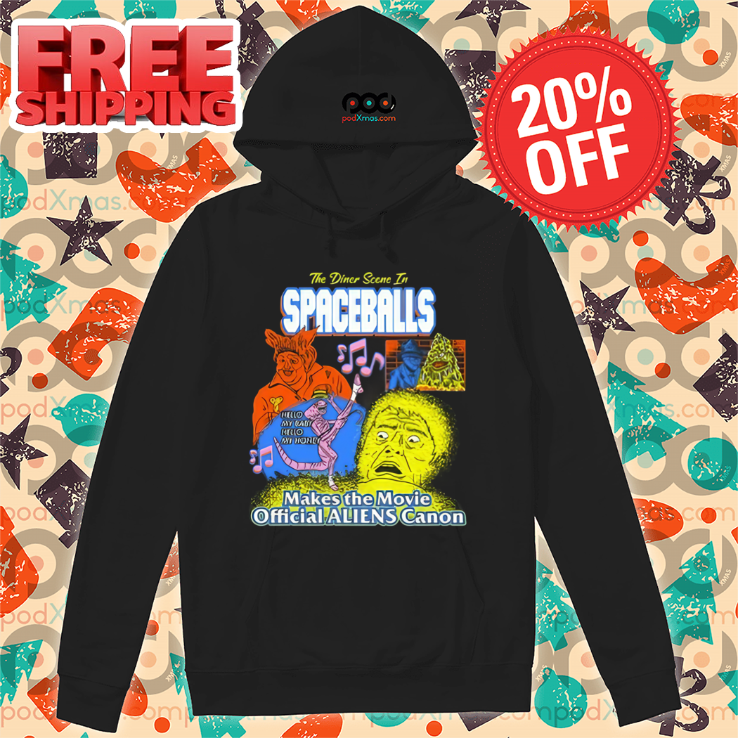 The Dinner Scene In Spaceballs Make The Movie Aliens Canon 2024 Shirt