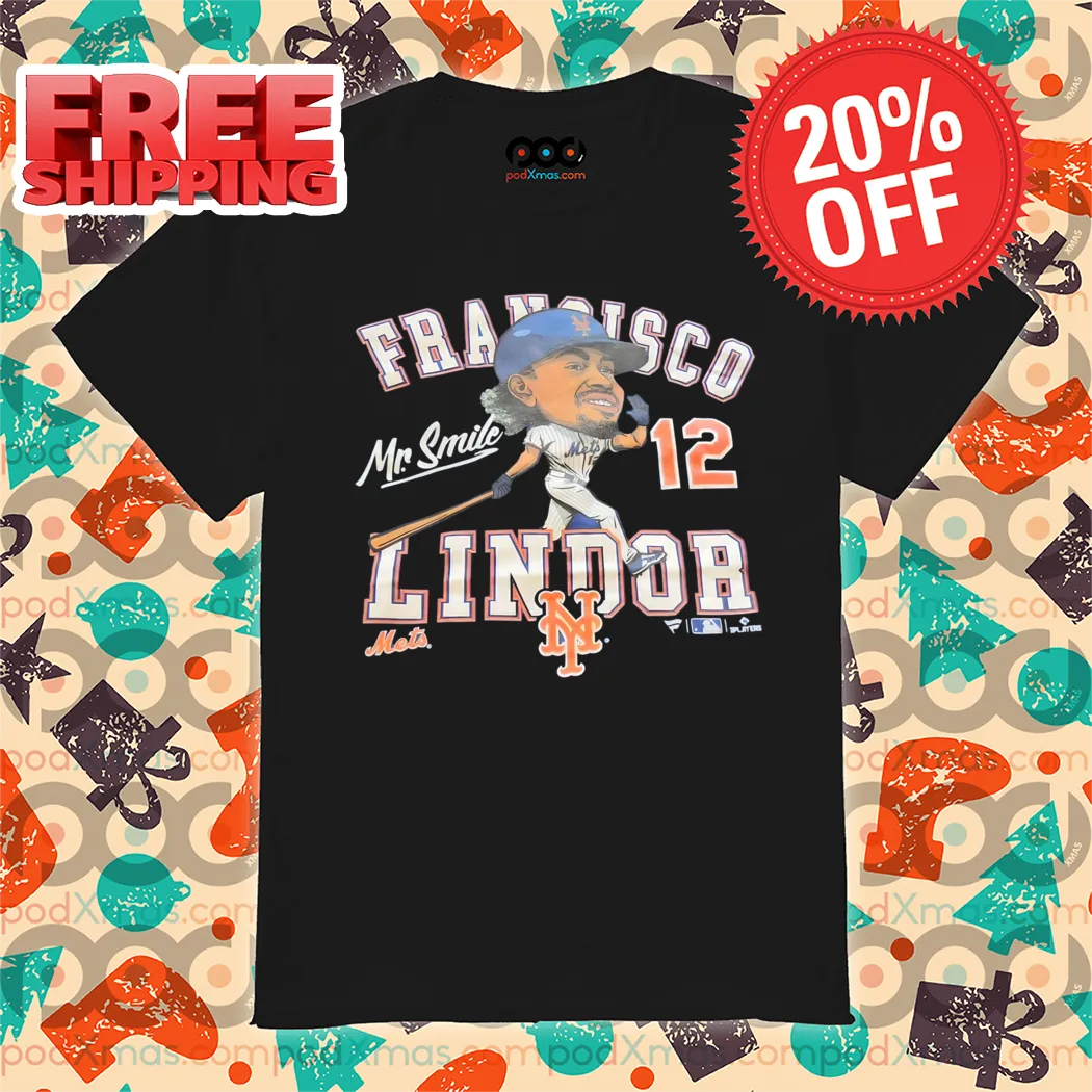 Francisco Lindor Mr Smile New York Mets Signature MLB 2024 Shirt