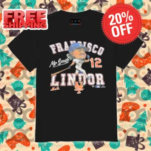 Francisco Lindor Mr Smile New York Mets Signature MLB 2024 Shirt
