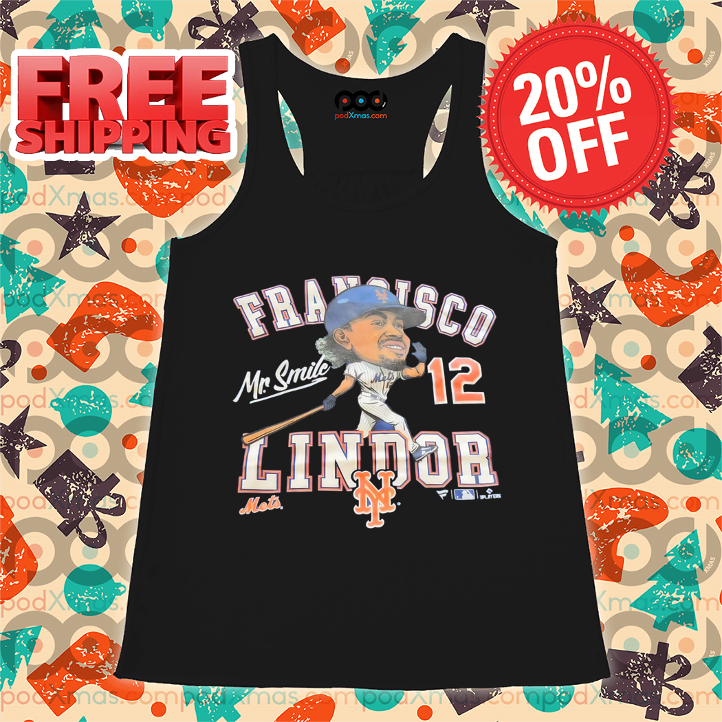 Francisco Lindor Mr Smile New York Mets Signature MLB 2024 Shirt