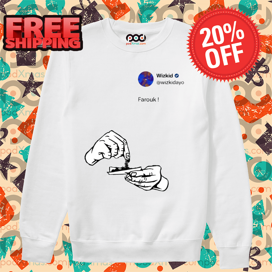 Wizkid Farouk Weed Roll 2024 Shirt