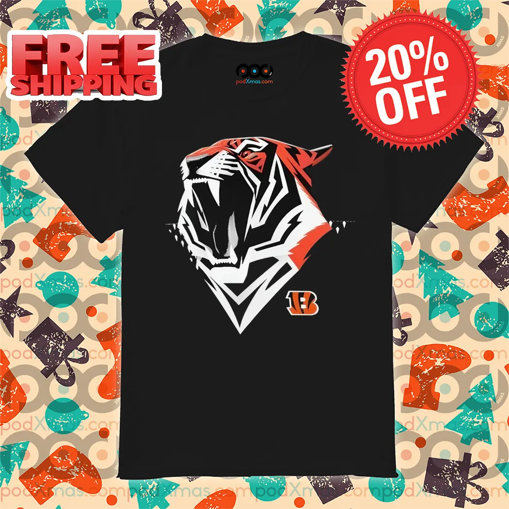 Tiger Cincinnati Bengals NFL 2024 Shirt