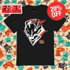 Tiger Cincinnati Bengals NFL 2024 Shirt