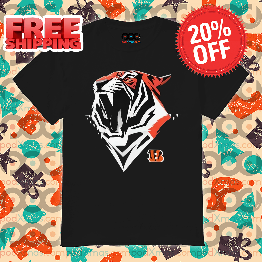 Tiger Cincinnati Bengals NFL 2024 Shirt 5 Tiger Cincinnati Bengals NFL 2024 Shirt