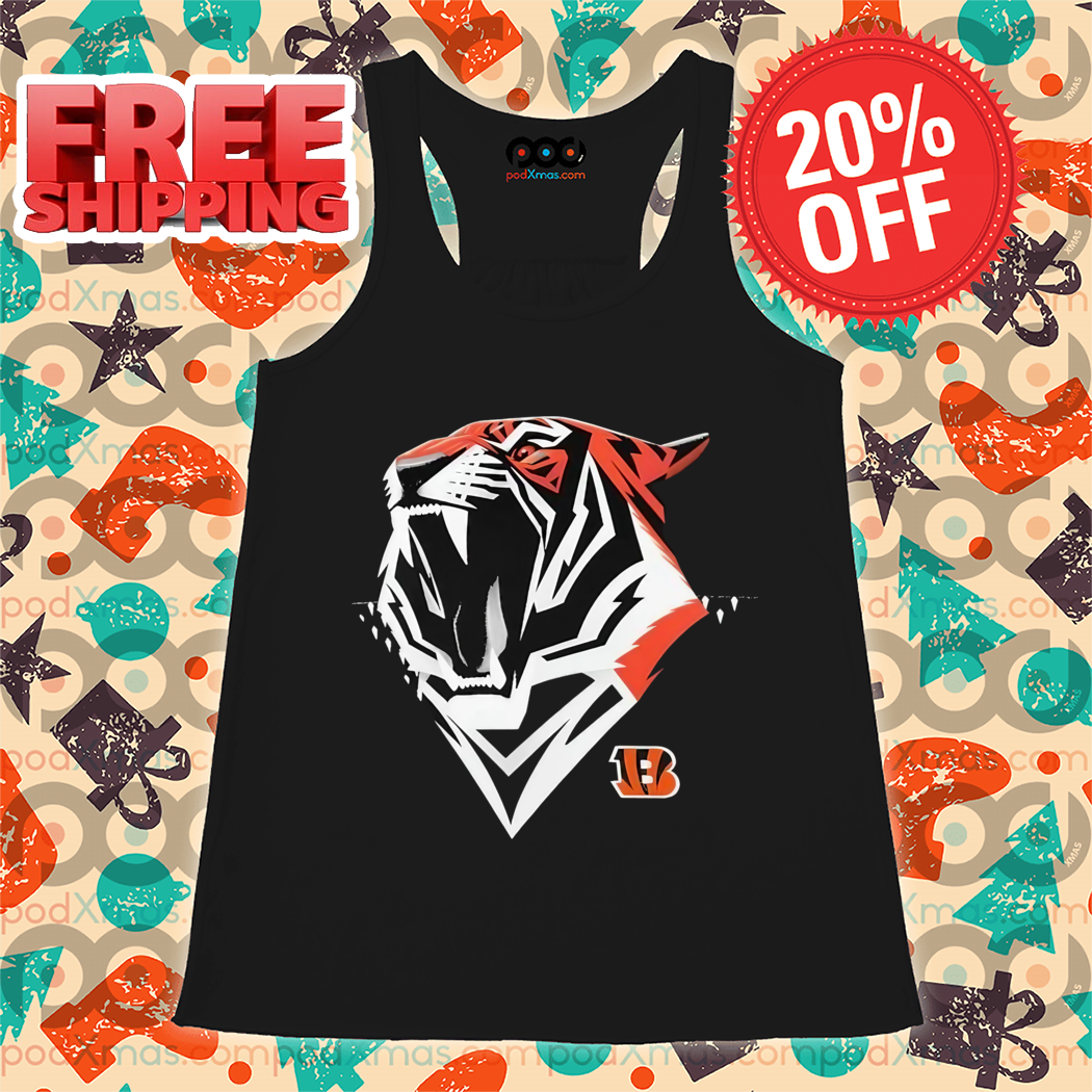 Tiger Cincinnati Bengals NFL 2024 Shirt