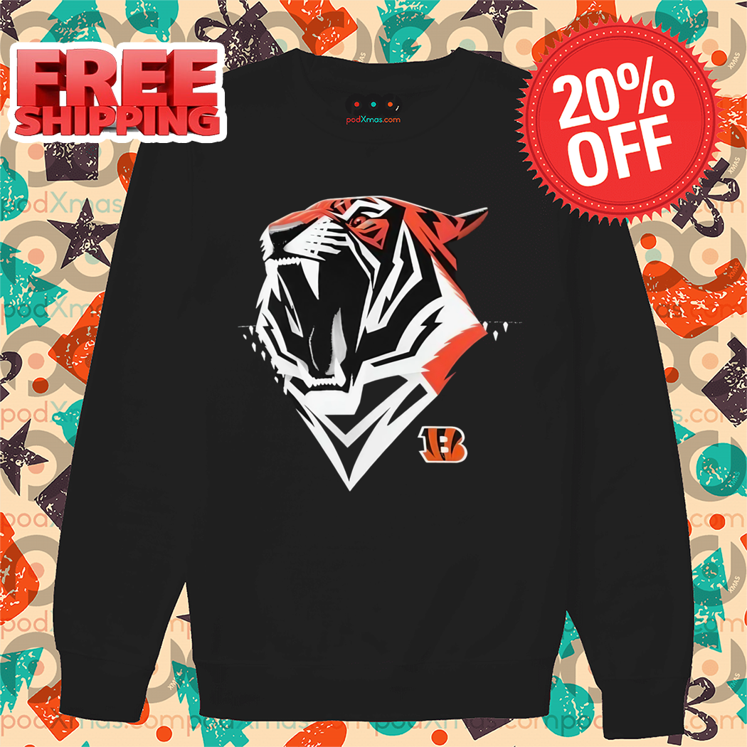 Tiger Cincinnati Bengals NFL 2024 Shirt