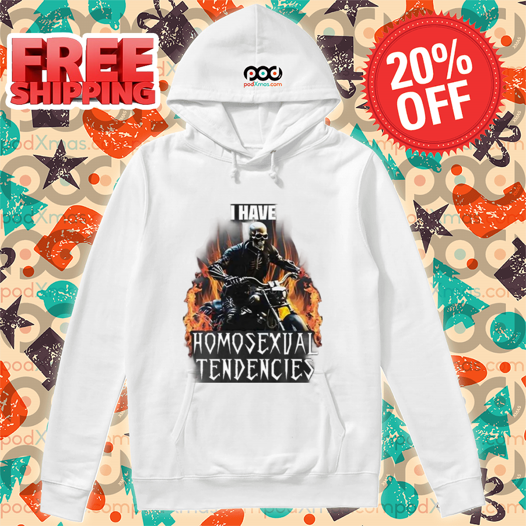 Ghost Rider I Have Homosexual Tendencies Shirt