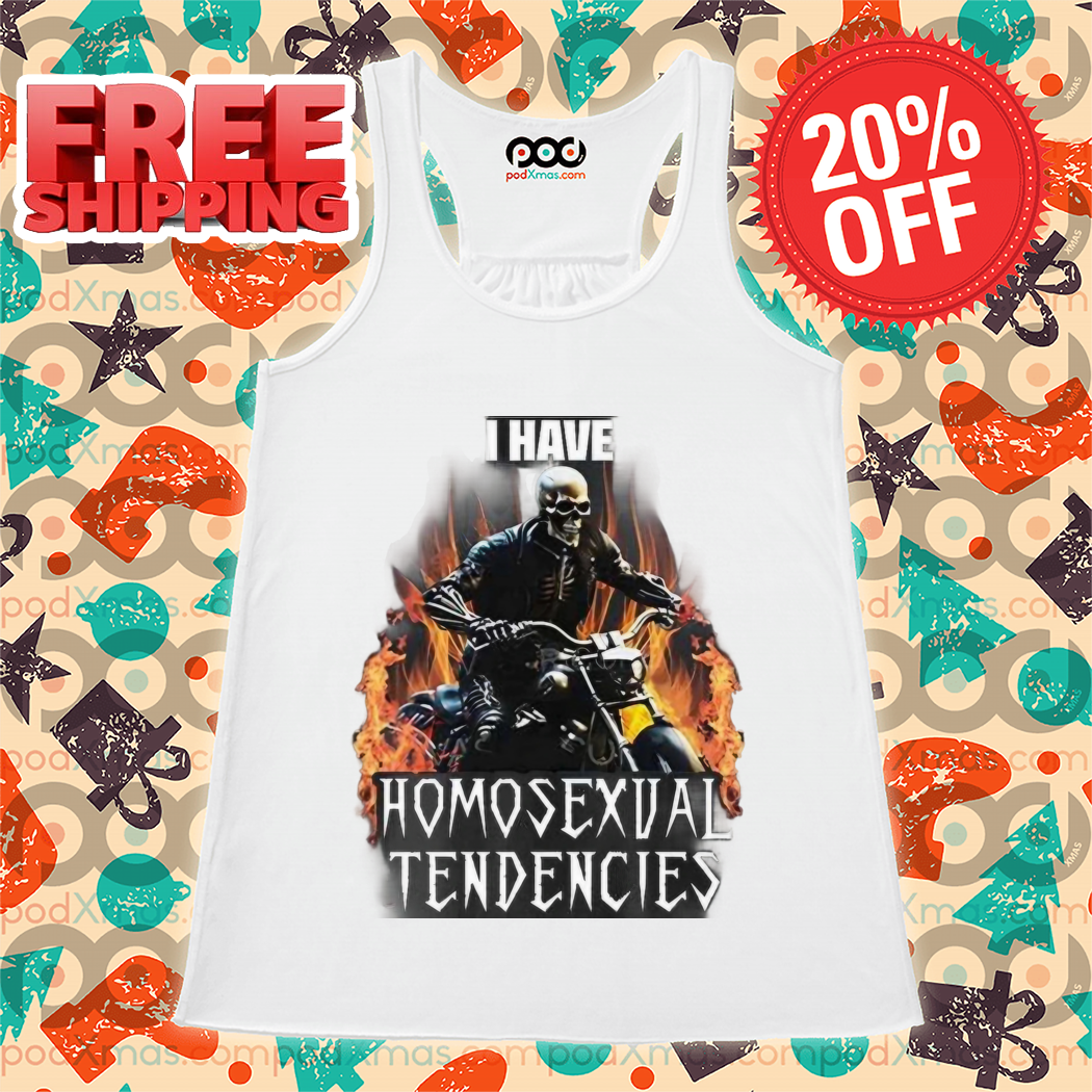 Ghost Rider I Have Homosexual Tendencies Shirt