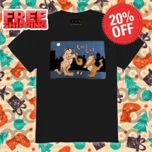 Cool Cat Saxophone Night City Shirt