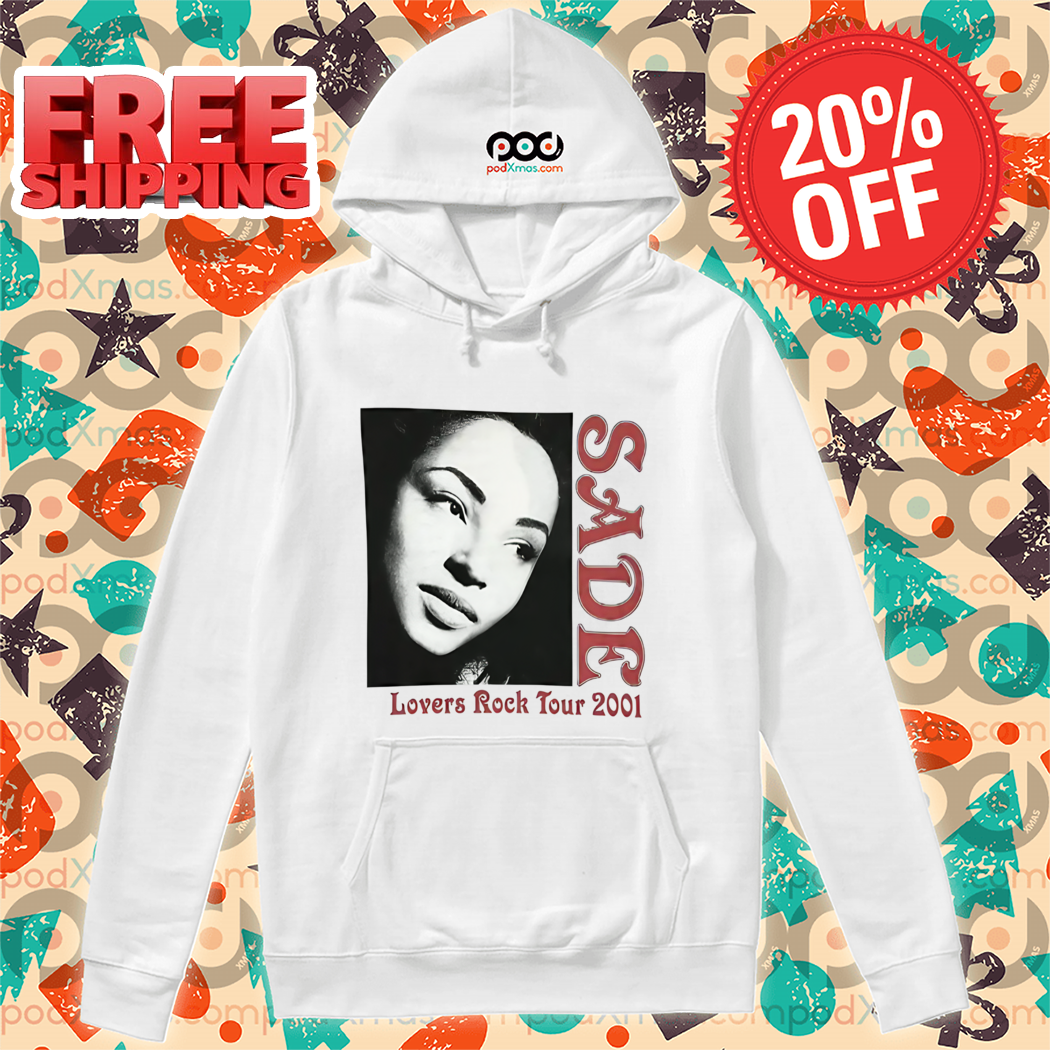 Sade Lovers Rock Tour 2001 Vintage Shirt