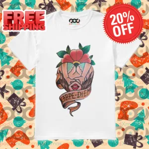 Carpe Diem Sexy Lady Heart Tattoo 2024 Shirt
