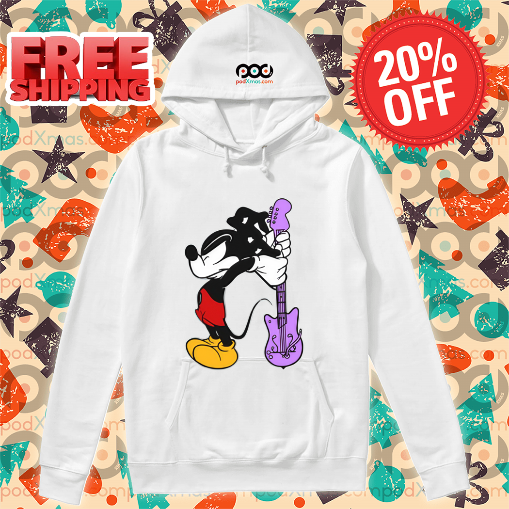 Mickey Mouse Break The Guitar Shirt