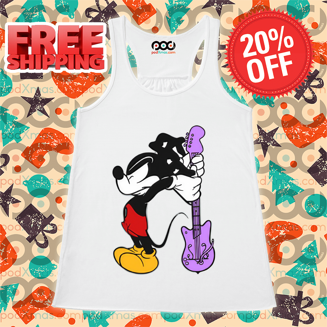 Mickey Mouse Break The Guitar Shirt