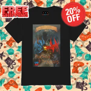 Universal Orlando Halloween Horror Nights Dueling Dragons Shirt