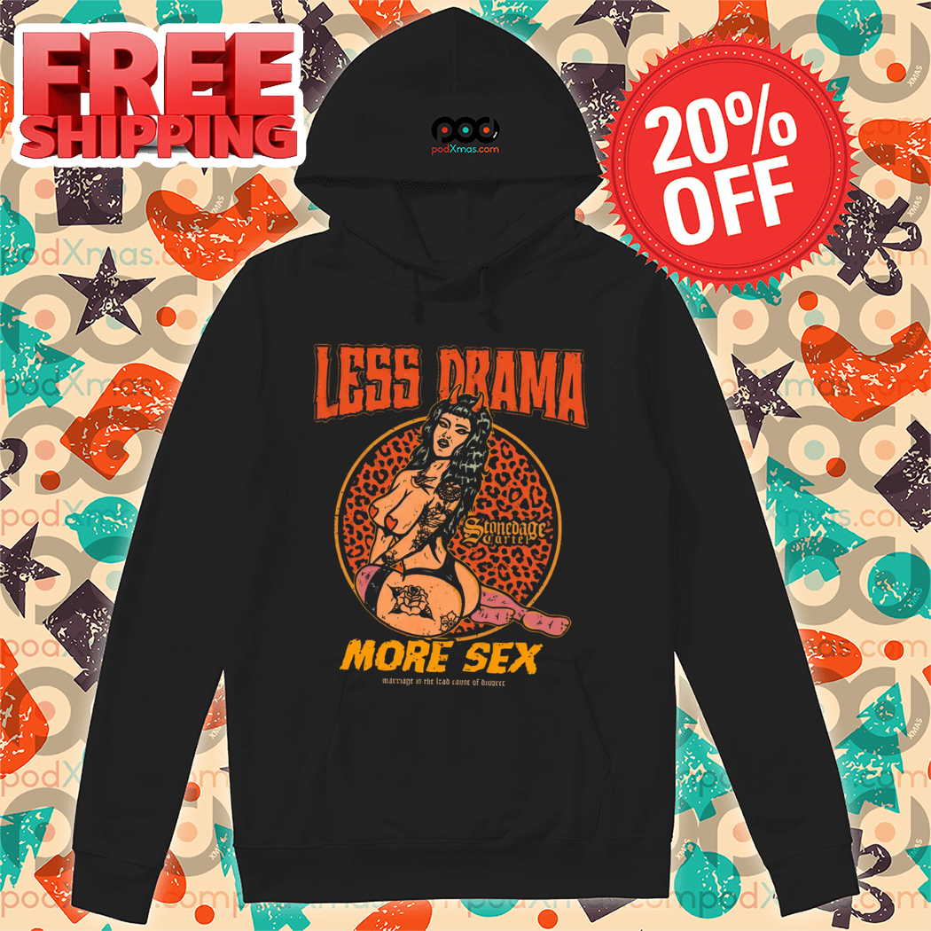 Sexy Devil Lady Less Drama More Sex 2024 Shirt