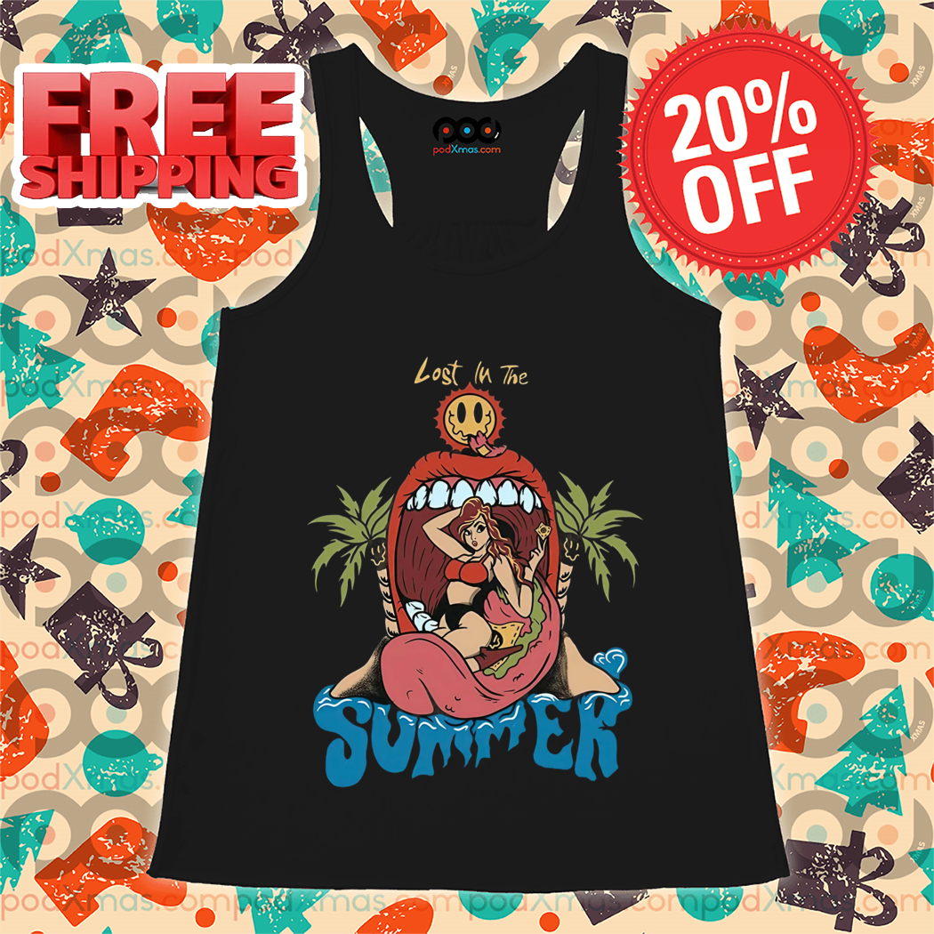 Mouth Sexy Lady Lost In The Summer 2024 Shirt