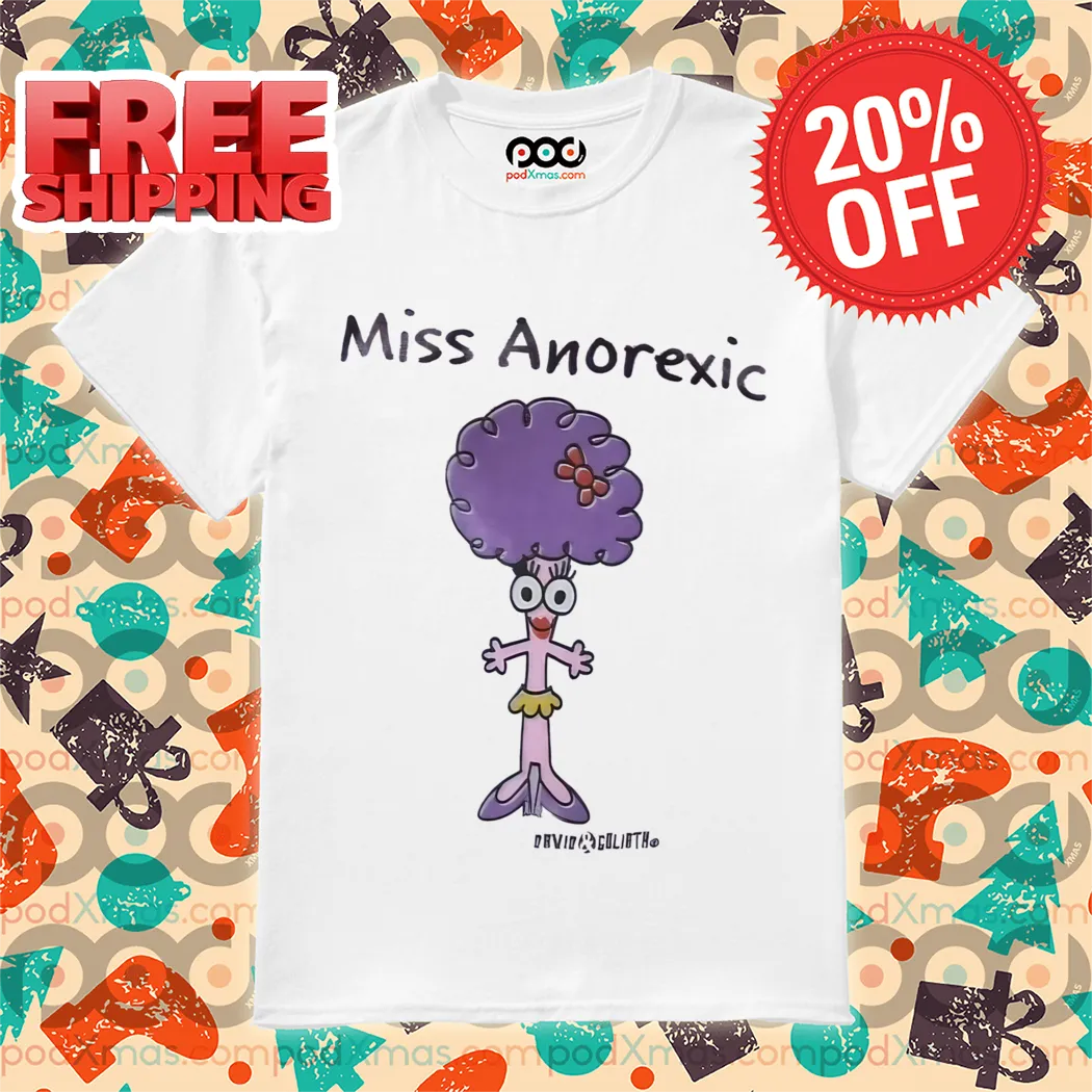 Miss Anorexic Cartoon 2024 Shirt