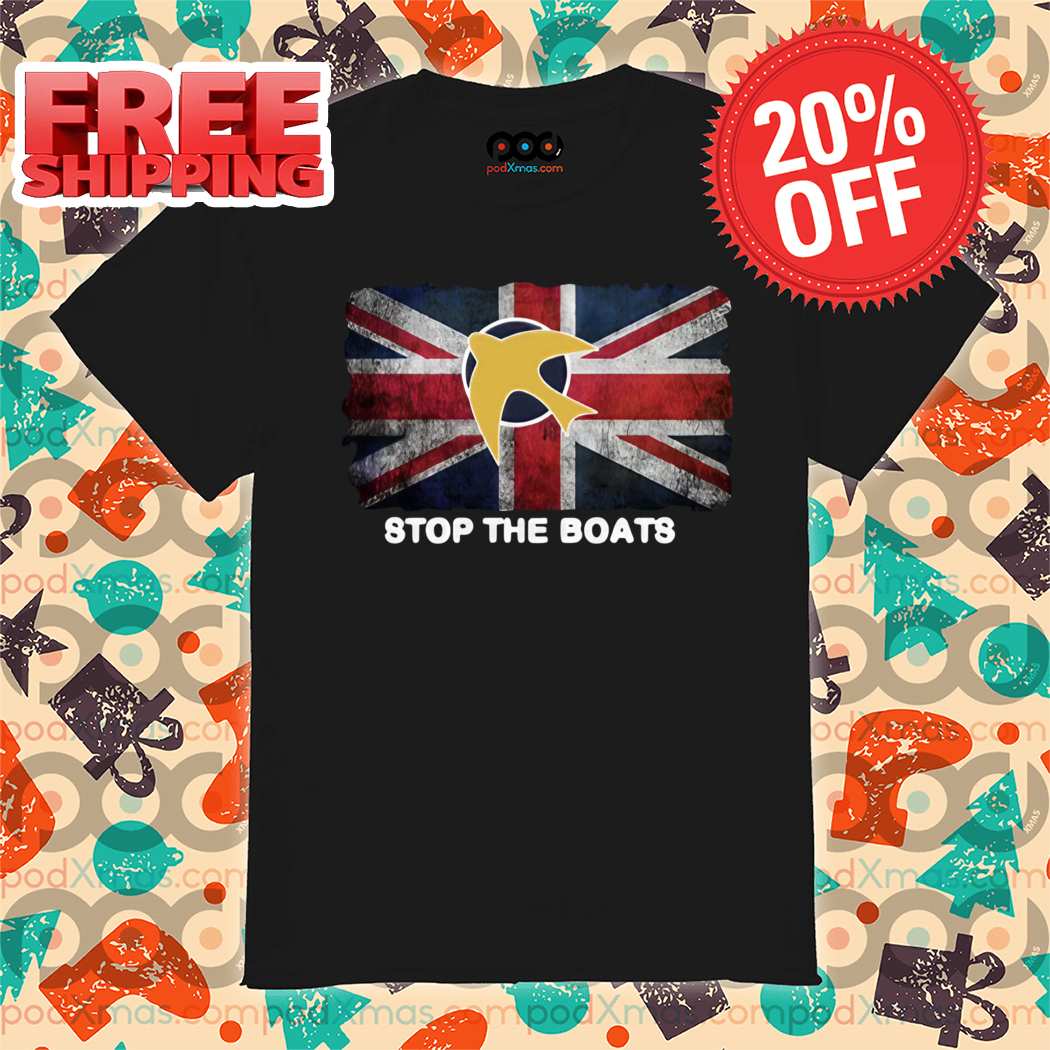 Stop The Boats England Flag 2024 Vintage Shirt