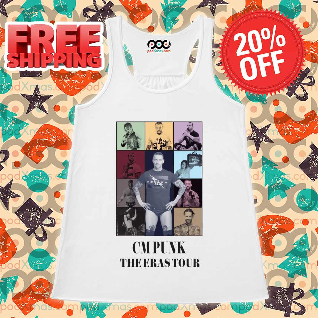 CM Punk The Eras Tour 2024 Shirt