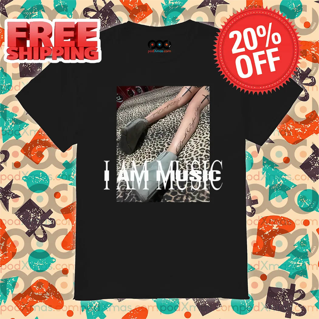 Leopard I Am Music Shirt