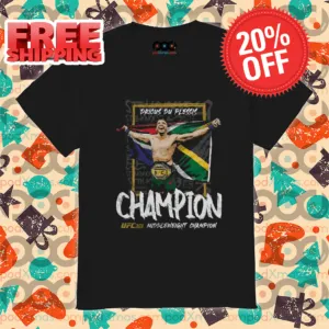 Dricus Du Plessis UFC 305 Champion Shirt