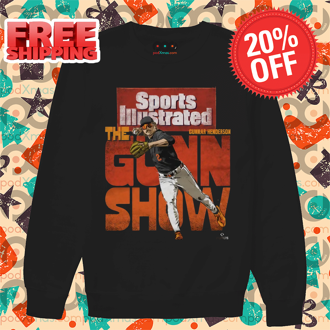 Gunnar Henderson Sports Illustrated Baltimore The Gunn Show Baltimore Orioles Signature 2024 Shirt