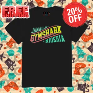 Jamaica Gymshark Nigeria 2024 Shirt