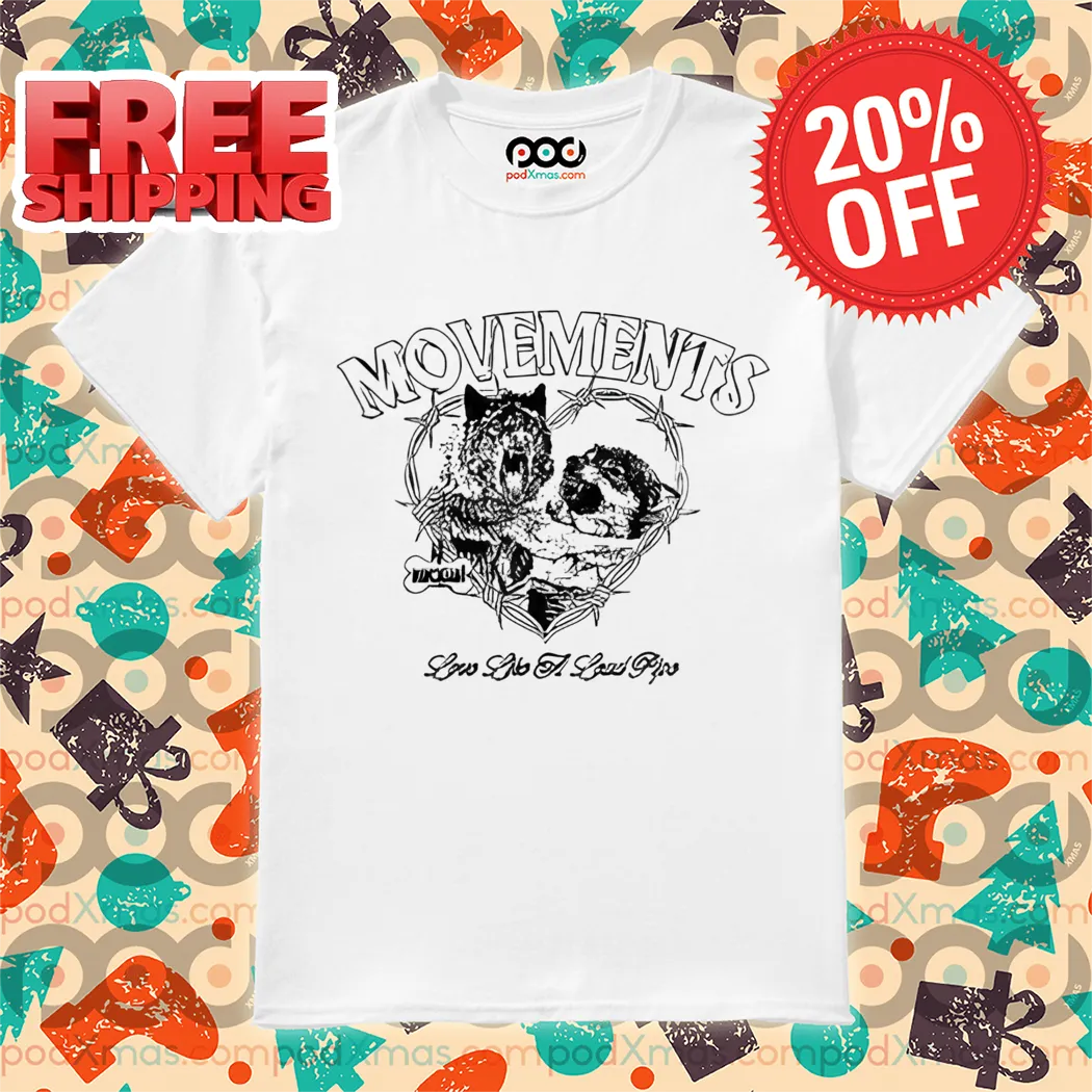 Heart Iron Chain Wolf Movements Love Like A Lead Pipe Wolf Shirt
