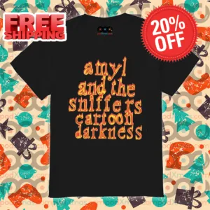 Amyl And The Sniffers Cartoon Darkness Shirt