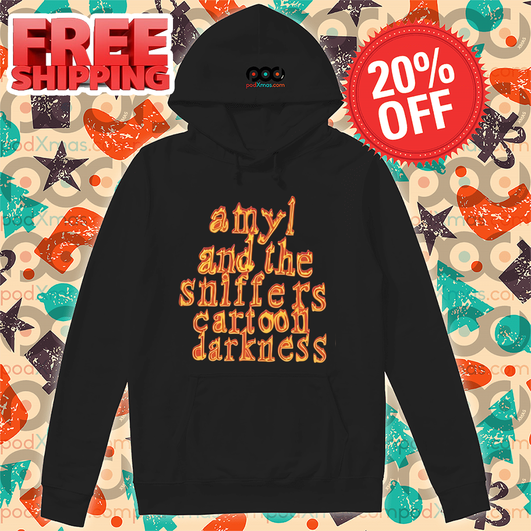 Amyl And The Sniffers Cartoon Darkness Shirt