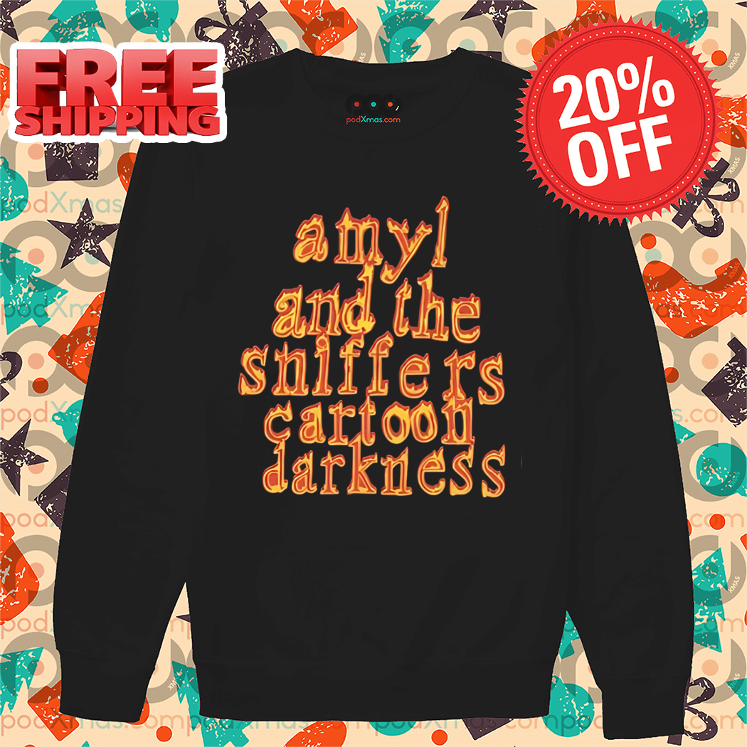 Amyl And The Sniffers Cartoon Darkness Shirt
