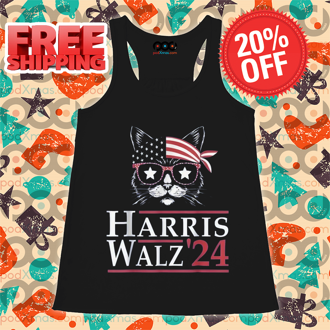 Cat America Harris Walz 24 Shirt