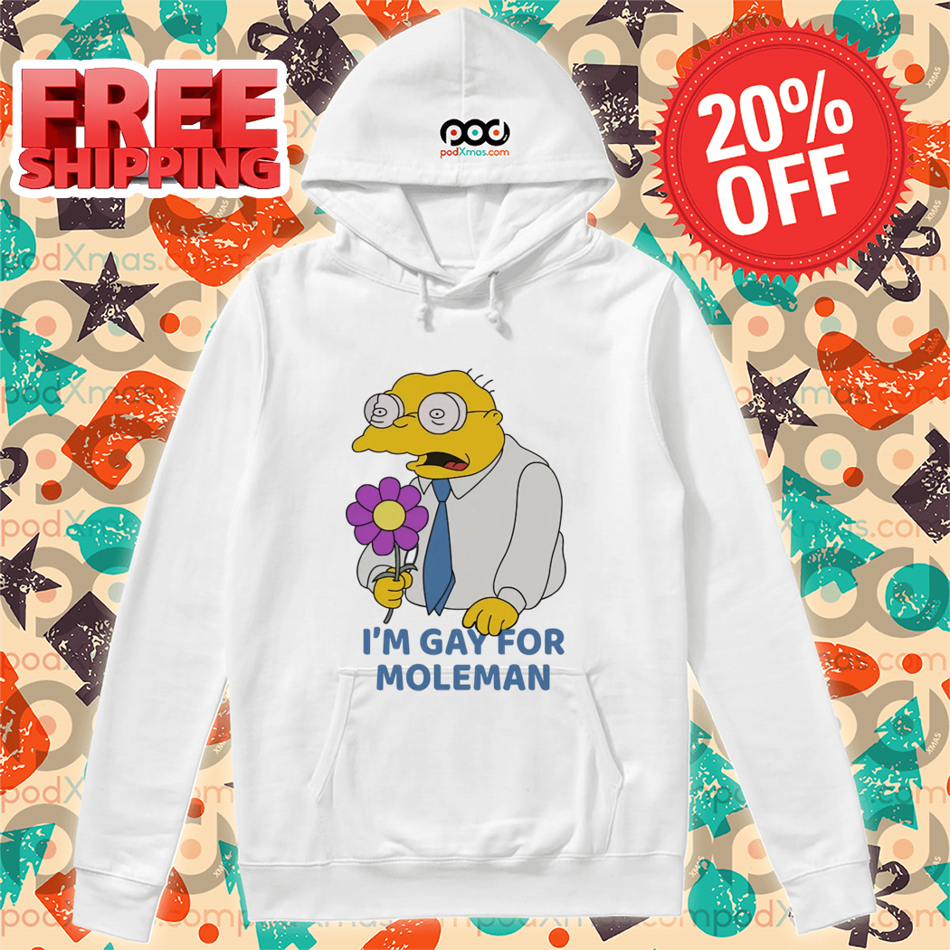 The Simpsons I'm Gay For Moleman 2024 Shirt