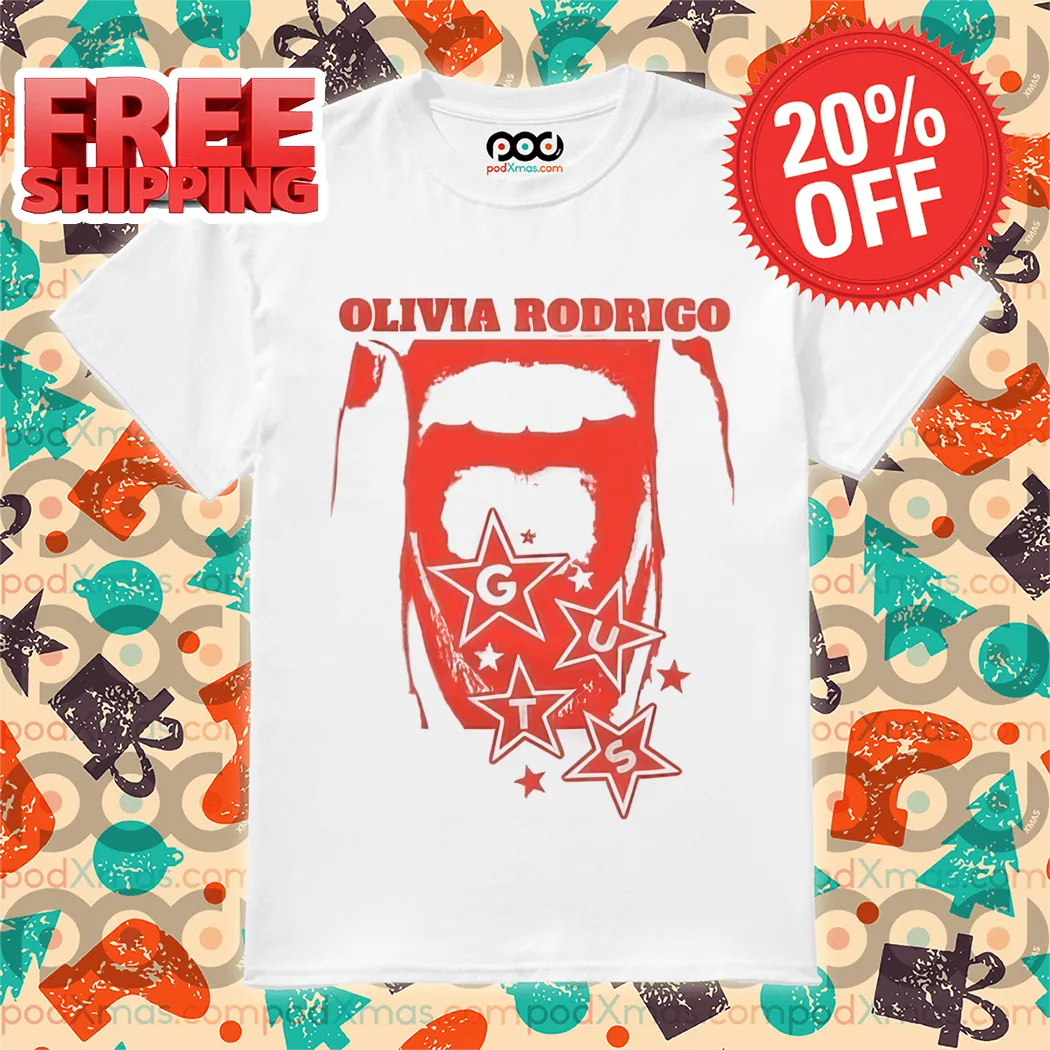 Mouth Olivia Rodrigo Guts Albums 2024 Shirt