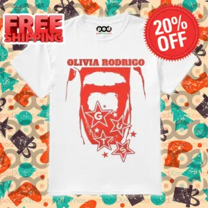 Mouth Olivia Rodrigo Guts Albums 2024 Shirt