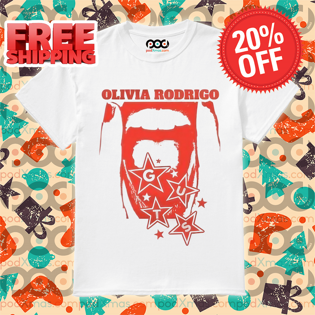 Mouth Olivia Rodrigo Guts Albums 2024 Shirt