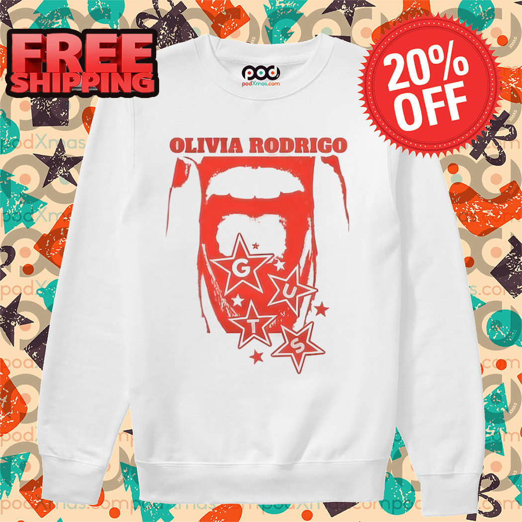 Mouth Olivia Rodrigo Guts Albums 2024 Shirt